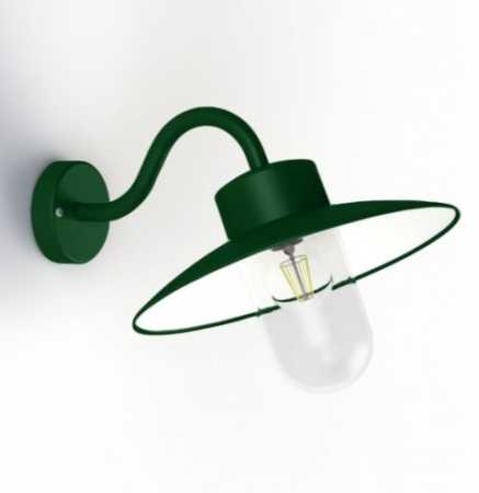 grüne Hofleuchte klassisch